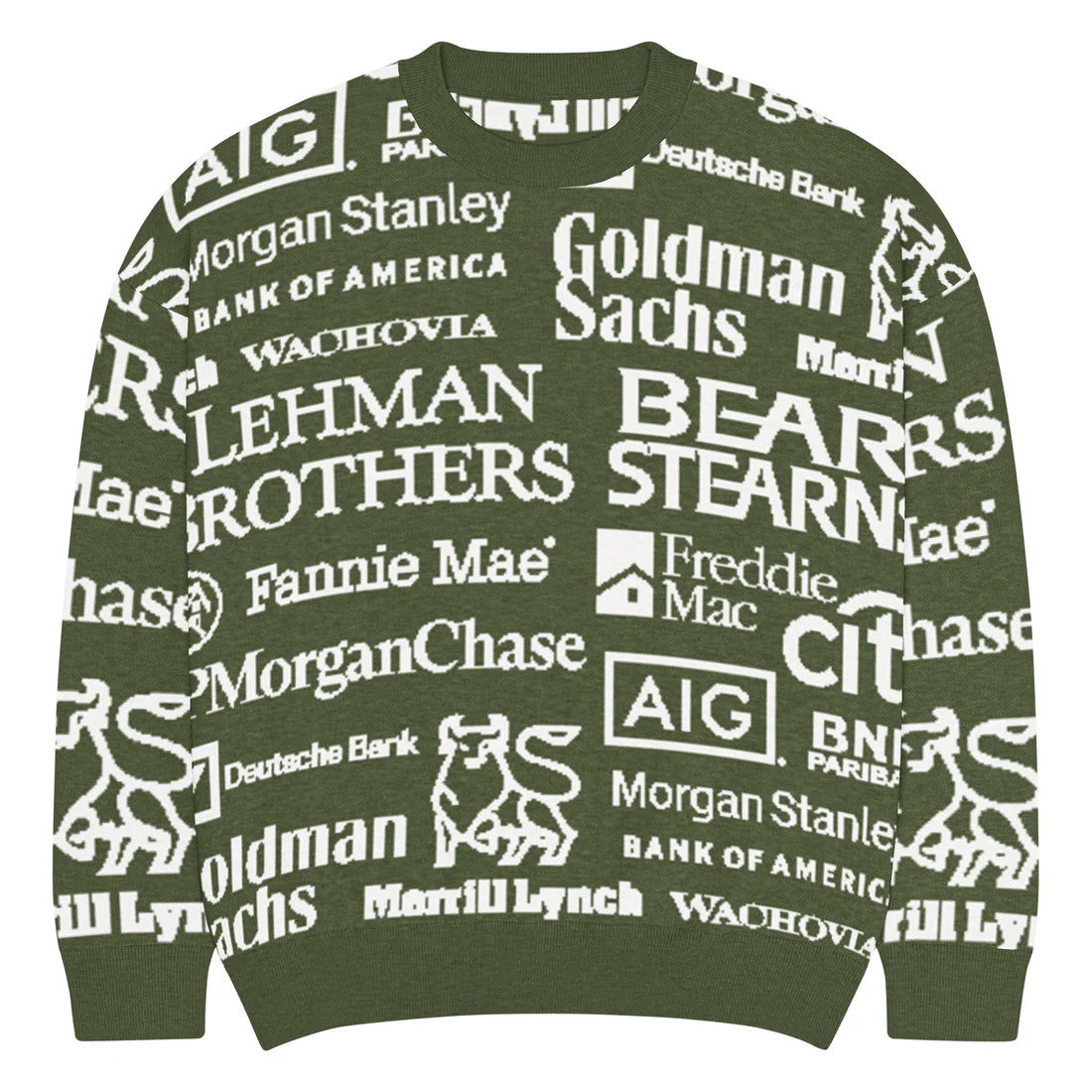 Financial Crisis Sweater