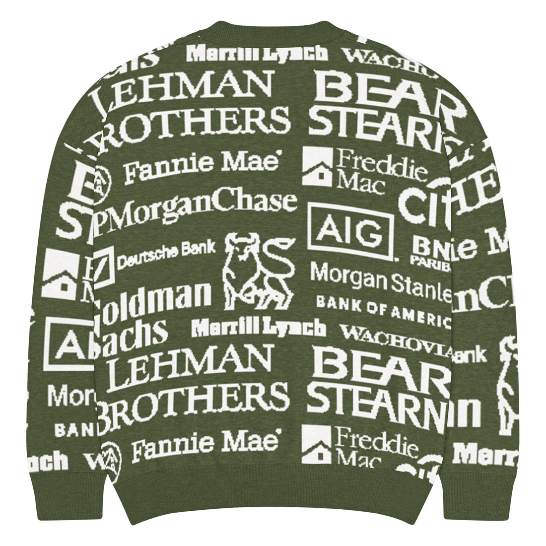 Financial Crisis Sweater