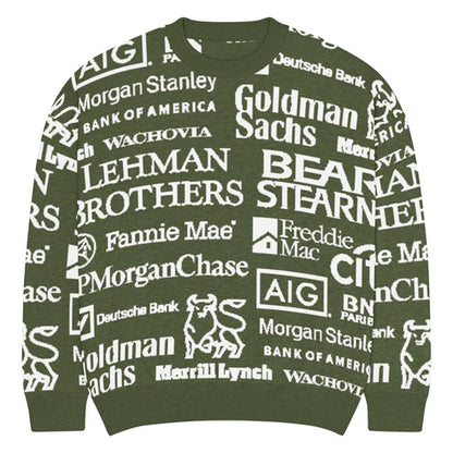 Financial Crisis Sweater