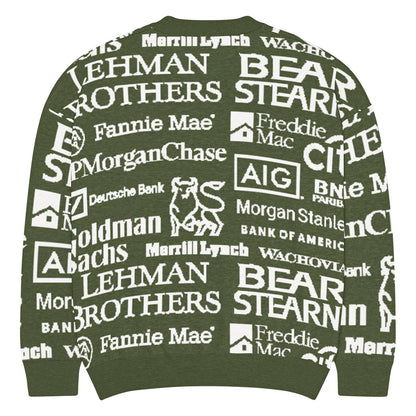 Financial Crisis Sweater